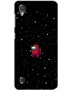 Чехол для ZTE Blade A5 с картинкой «Красный Among Us»