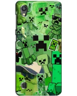 Чохол для ZTE Blade A5 з картинкою «Кріпери Minecraft» Чохол для ZTE Blade A5 з картинкою «Кріпери Minecraft»