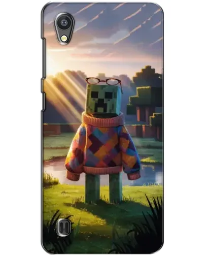 Чехол для ZTE Blade A5 с картинкой «Крипер в свитере»