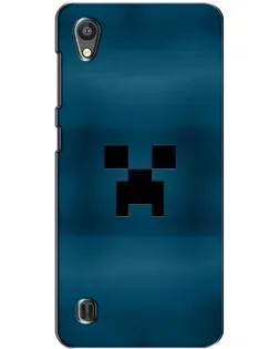 Чехол для ZTE Blade A5 с картинкой «Крипер текстура»