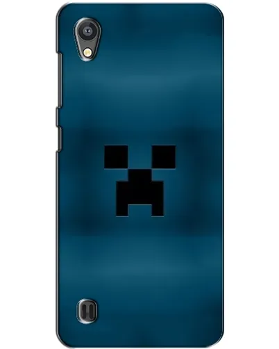 Чехол для ZTE Blade A5 с картинкой «Крипер текстура»