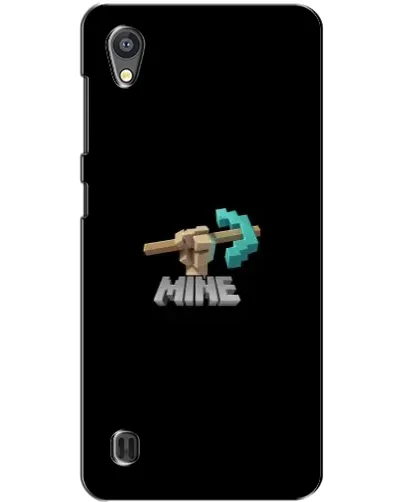 Чехол для ZTE Blade A5 с картинкой «Алмазная кирка»
