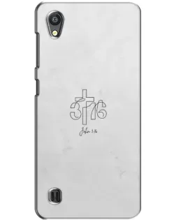 Чехол для ZTE Blade A5 с картинкой «Иоанна 3:16 Крест» Чехол для ZTE Blade A5 с картинкой «Иоанна 3:16 Крест»