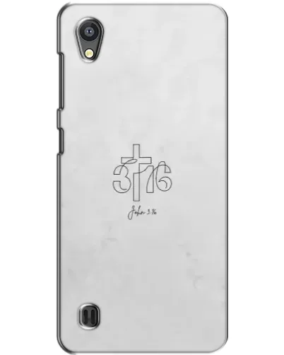 Чехол для ZTE Blade A5 с картинкой «Иоанна 3:16 Крест»