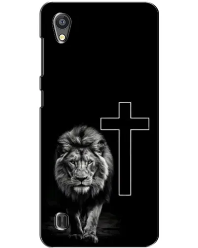 Чехол для ZTE Blade A5 с картинкой «Лев и Крест»