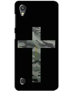 Чехол для ZTE Blade A5 с картинкой «Милитари Крест»