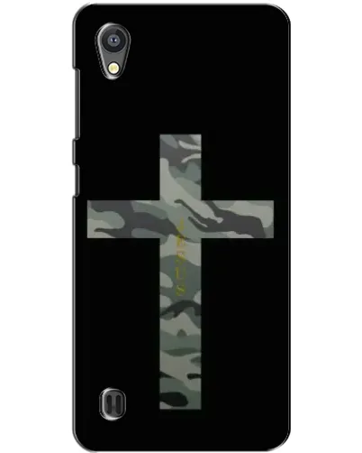 Чехол для ZTE Blade A5 с картинкой «Милитари Крест»