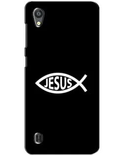 Чехол для ZTE Blade A5 с картинкой «Классический Jesus»