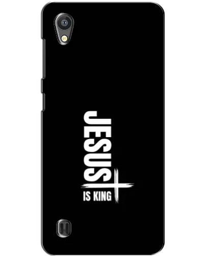 Чехол для ZTE Blade A5 с картинкой «Вертикаль веры Jesus»