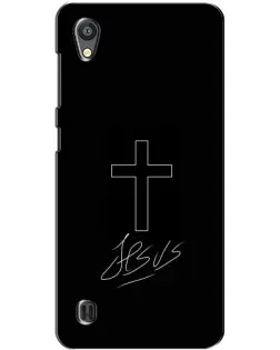 Чохол для ZTE Blade A5 з картинкою «Графічний хрест Jesus» Чохол для ZTE Blade A5 з картинкою «Графічний хрест Jesus»