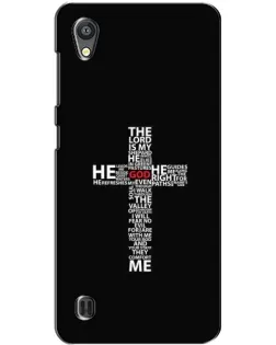 Чохол для ZTE Blade A5 з картинкою «Текстовий хрест» Чохол для ZTE Blade A5 з картинкою «Текстовий хрест»