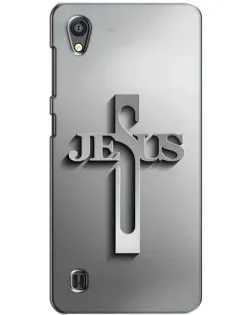 Чохол для ZTE Blade A5 з картинкою «Металевий хрест Jesus» Чохол для ZTE Blade A5 з картинкою «Металевий хрест Jesus»