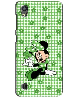 Чехол для ZTE Blade A5 с картинкой «Mickey в клетку»