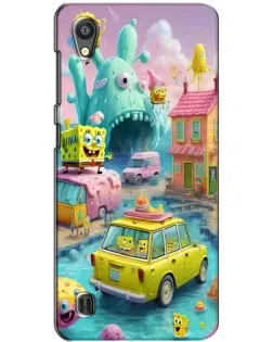Чехол для ZTE Blade A5 с картинкой «Монстр-трак приключения»