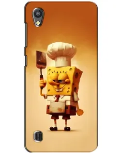 Чехол для ZTE Blade A5 с картинкой «Губка Боб повар»