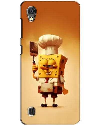Чехол для ZTE Blade A5 с картинкой «Губка Боб повар»