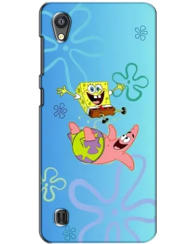 Чехол для ZTE Blade A5 с картинкой «Спанч Боб и Патрик»