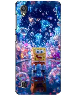 Чехол для ZTE Blade A5 с картинкой «Неоновый океан»