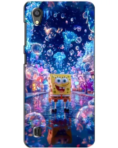 Чехол для ZTE Blade A5 с картинкой «Неоновый океан»