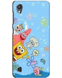 Чехол для ZTE Blade A5 с картинкой «Веселые пузырьки»