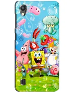 Чохол для ZTE Blade A5 з картинкою «Губка Боб та друзі» Чохол для ZTE Blade A5 з картинкою «Губка Боб та друзі»
