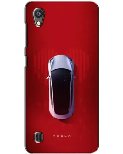 Чехол для ZTE Blade A5 с картинкой «Tesla Top View»