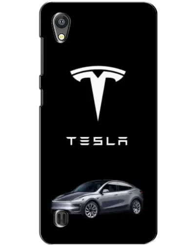 Чехол для ZTE Blade A5 с картинкой «Tesla Model Y»