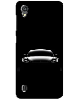 Чехол для ZTE Blade A5 с картинкой «Фары Tesla Night»