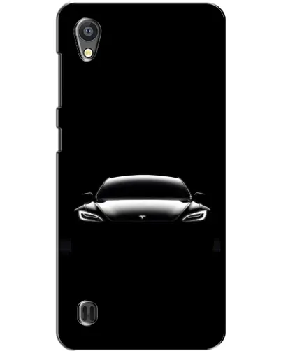 Чехол для ZTE Blade A5 с картинкой «Фары Tesla Night»