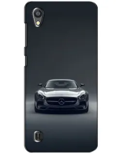 Чехол для ZTE Blade A5 с картинкой «Mercedes на черном»