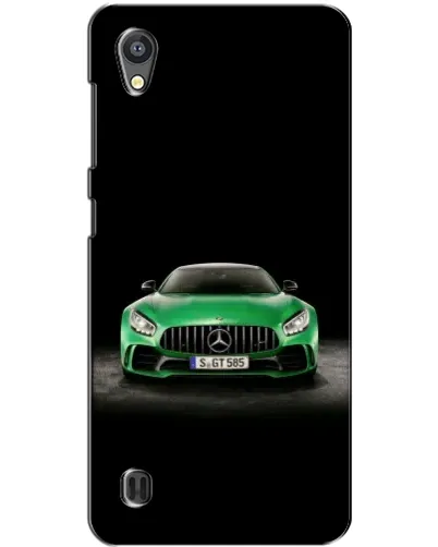 Чехол для ZTE Blade A5 с картинкой «Mercedes — неоновый лого»