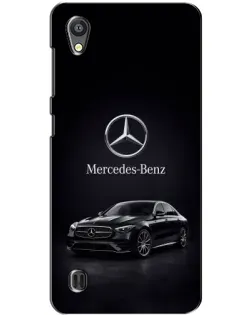 Чехол для ZTE Blade A5 с картинкой «Mercedes — решетка радиатора»
