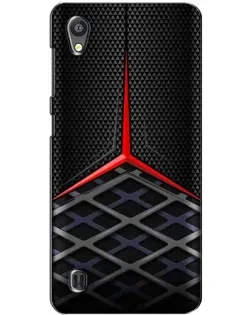 Чехол для ZTE Blade A5 с картинкой «Mercedes Carbon Grid»