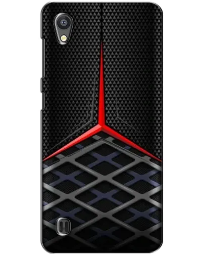 Чехол для ZTE Blade A5 с картинкой «Mercedes Carbon Grid»