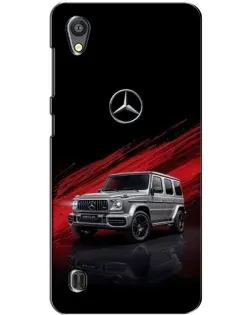 Чехол для ZTE Blade A5 с картинкой «Mercedes G-Class красный»