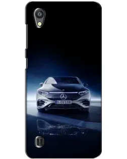Чехол для ZTE Blade A5 с картинкой «Ночной Mercedes EQ»
