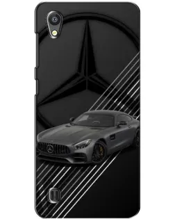 Чехол для ZTE Blade A5 с картинкой «Mercedes AMG — графика»