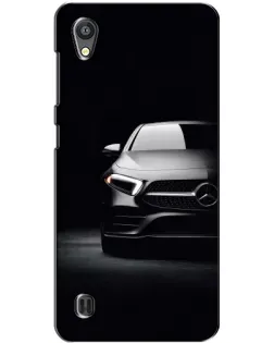 Чехол для ZTE Blade A5 с картинкой «Свет фар Mercedes»