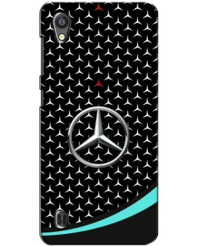 Чехол для ZTE Blade A5 с картинкой «Mercedes — бирюзовый акцент»
