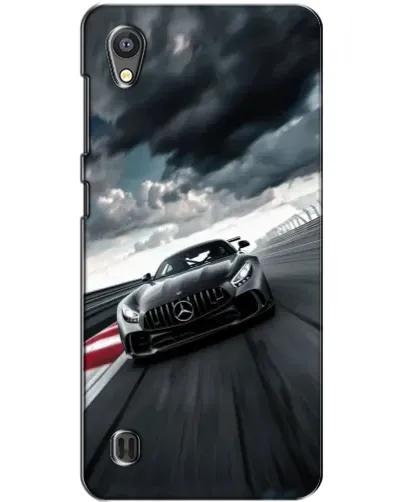 Чехол для ZTE Blade A5 с картинкой «Гоночный Mercedes AMG»