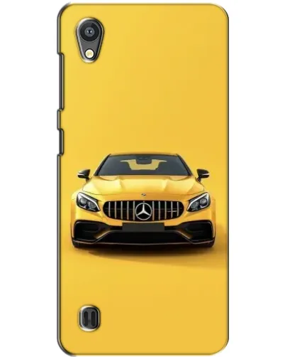 Чехол для ZTE Blade A5 с картинкой «Желтый Mercedes GT»