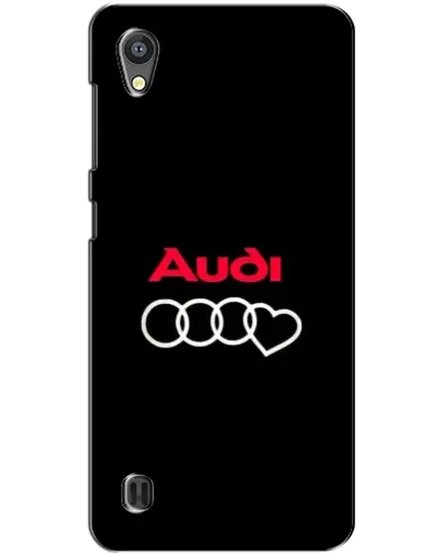 Чехол для ZTE Blade A5 с картинкой «Логотип Audi Heart»