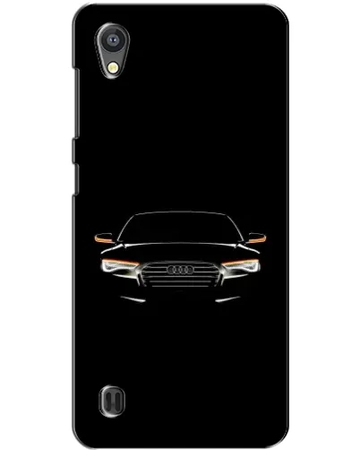 Чехол для ZTE Blade A5 с картинкой «Audi — ночной контур»