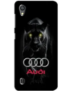 Чехол для ZTE Blade A5 с картинкой «Пантера и Audi»