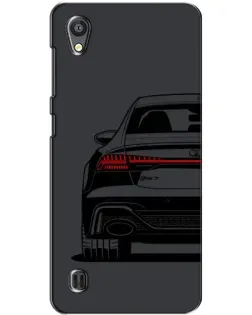 Чехол для ZTE Blade A5 с картинкой «Задняя часть Audi — арт»