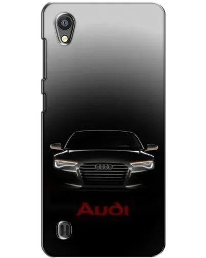 Чехол для ZTE Blade A5 с картинкой «Audi — градиентный контур»