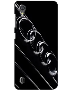 Чехол для ZTE Blade A5 с картинкой «Audi — абстрактные кольца»