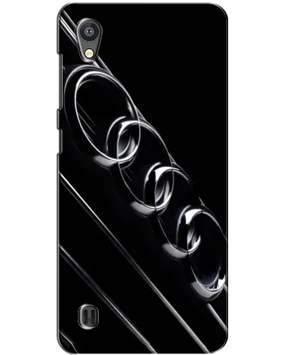 Чехол для ZTE Blade A5 с картинкой «Audi — абстрактные кольца»