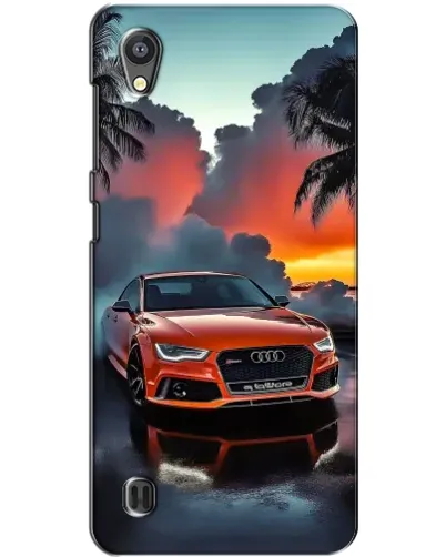 Чехол для ZTE Blade A5 с картинкой «Audi — закат»