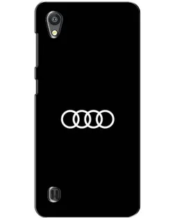 Чехол для ZTE Blade A5 с картинкой «Audi White Logo»